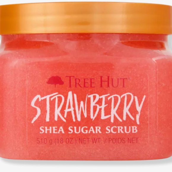 NEW -  Tree Hut Shea -  Strawberry Sugar Scrub - Picture 2 of 3